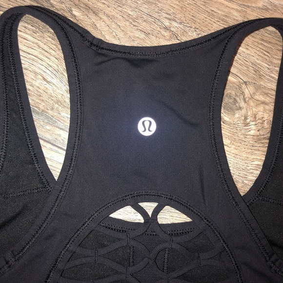 Lululemon Black Sweaty or Not Sports Bra - Picture 11 of 14